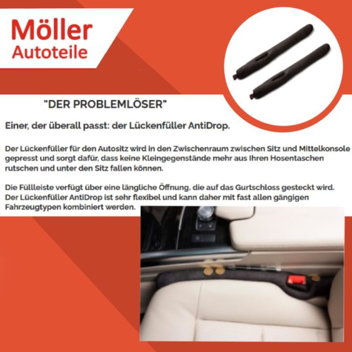 Autositz Lückenfüller